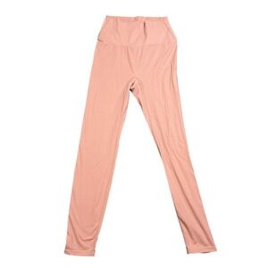 Lululemon Align High Rise Pant Women 6 25" Inseam Pink Rose Yoga Leggings Tights